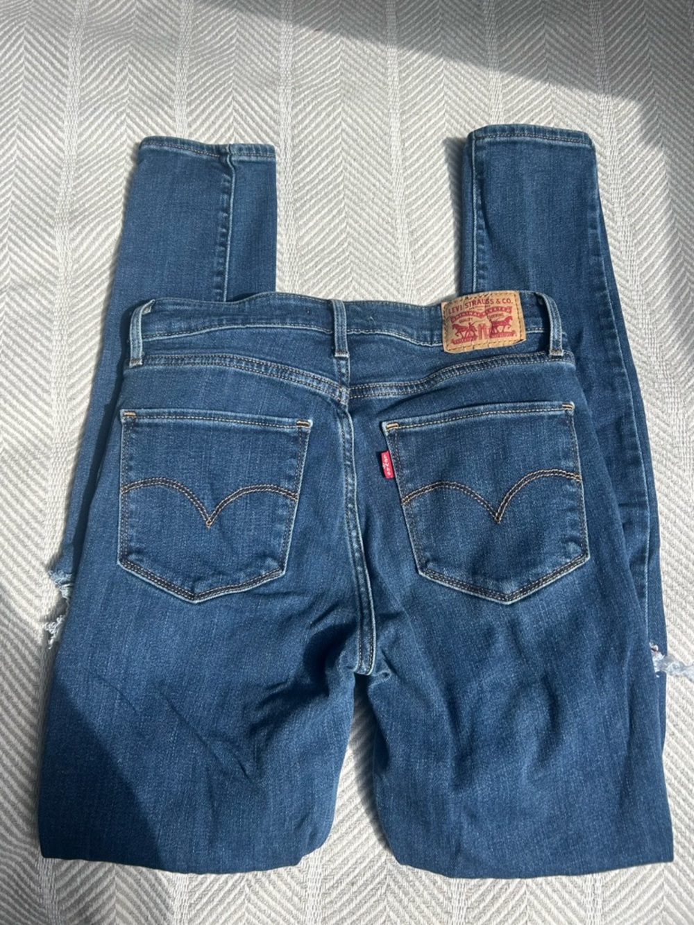 Levi's High Rise Skinny Jeans